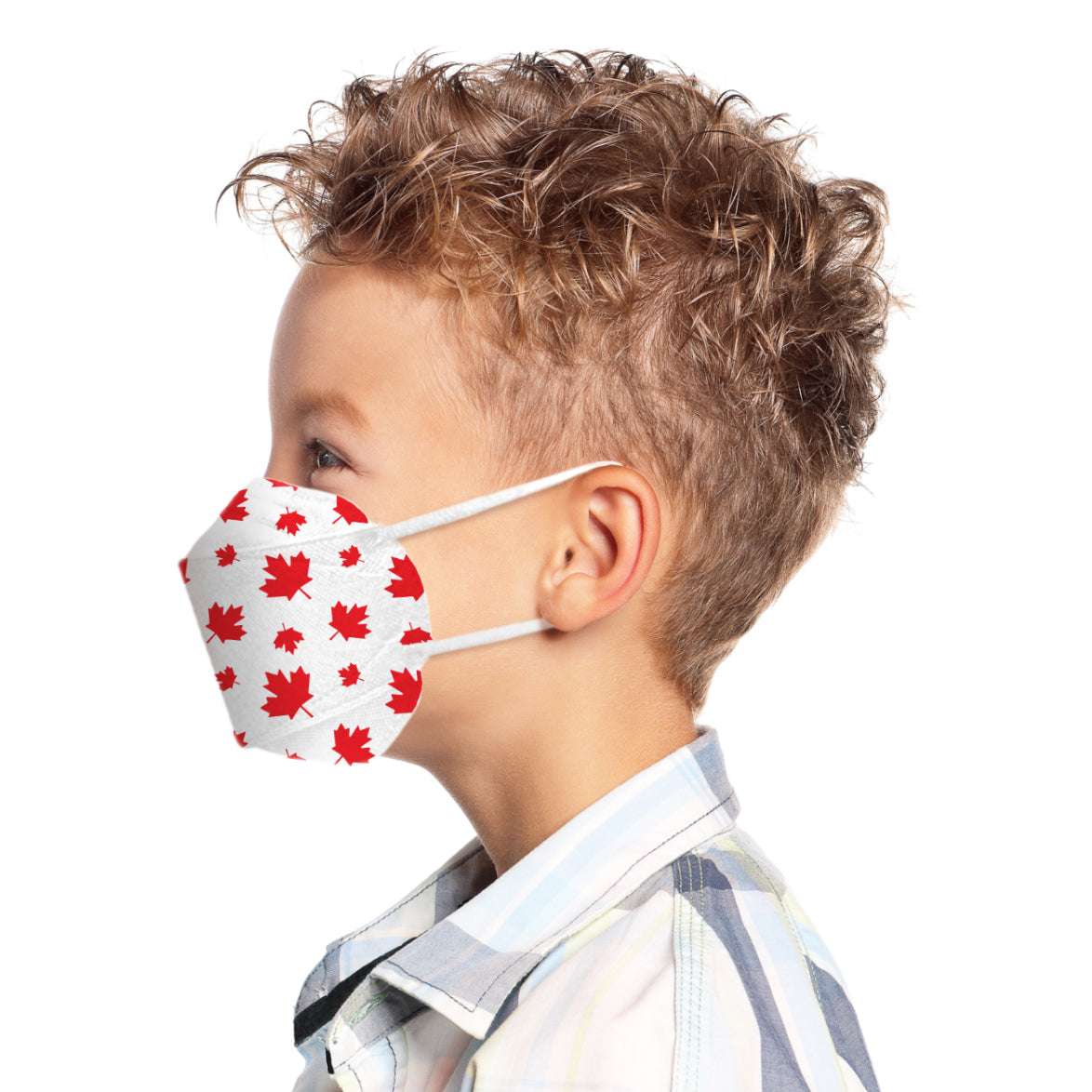 BreatheTeq Limited Edition XS (Kids) Maple Leaf Face Mask - Made in Canada