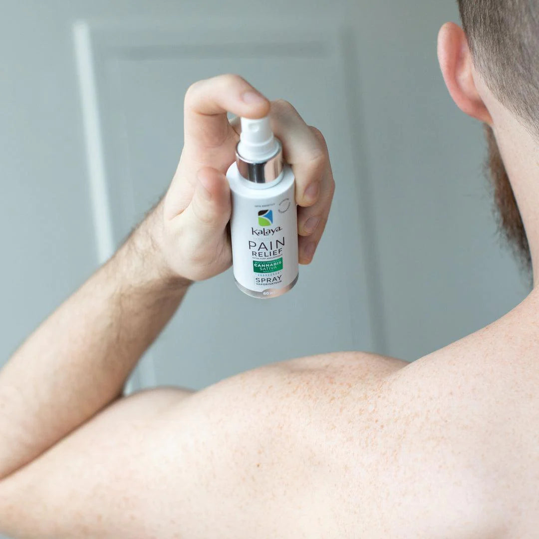 Kalaya Extra Strength Pain Relief Spray With Cannabis Sativa Seed Oil - Made in Canada