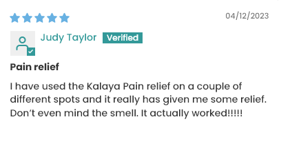 Kalaya Extra Strength Pain Relief Spray With Cannabis Sativa Seed Oil - Made in Canada