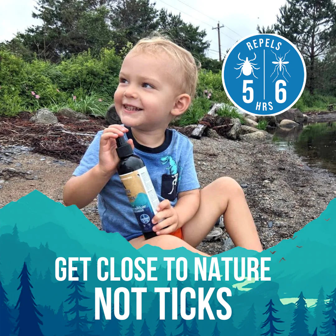 Tick and Insect Repellent - 100% Botanical - Safe for Humans and Dogs - Made in Canada