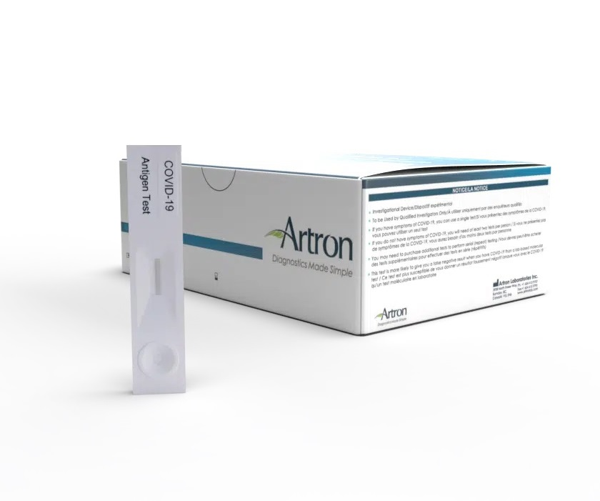 Artron Rapid Antigen Test for COVID-19 made in Canada