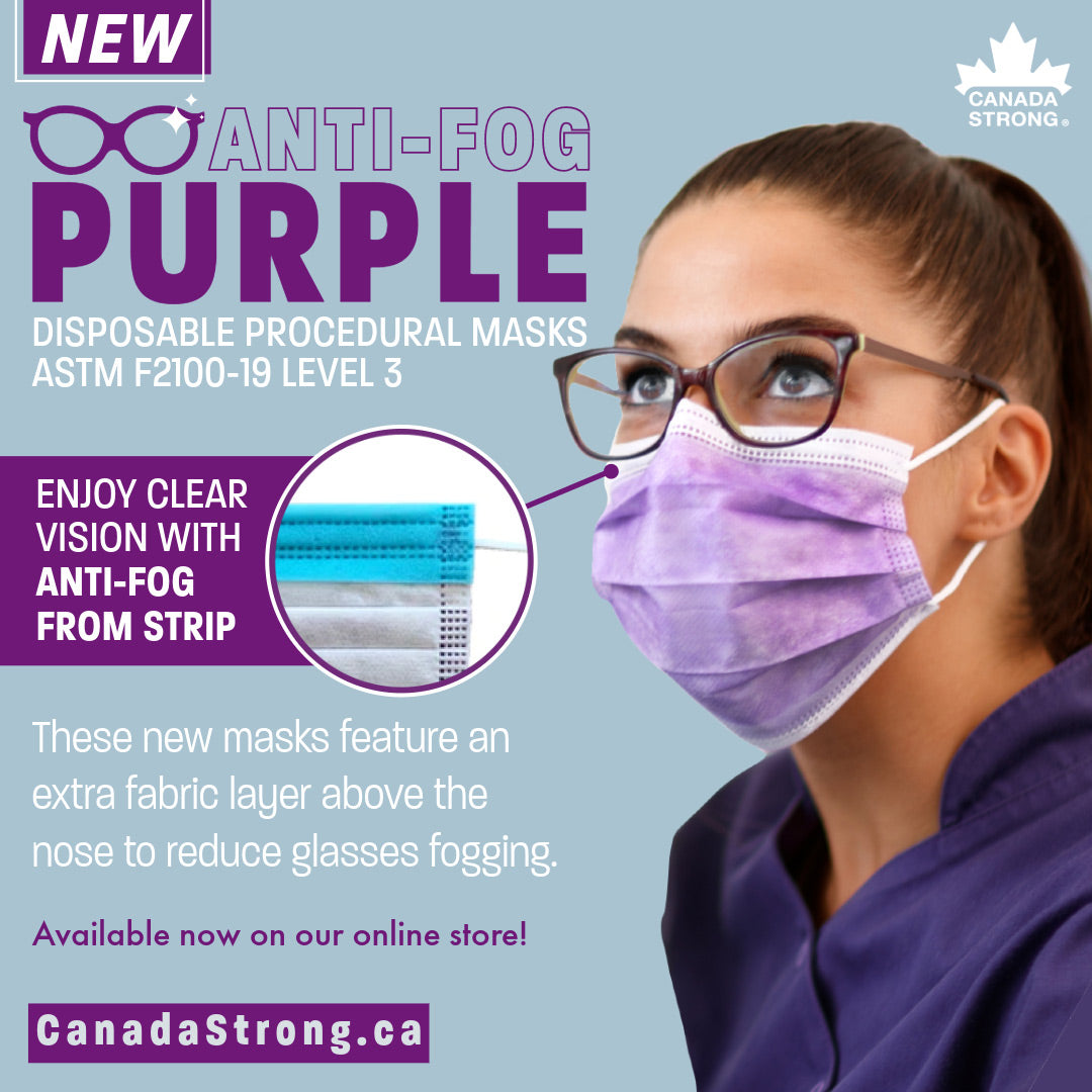 Lavender Purple Face Masks and Respirators