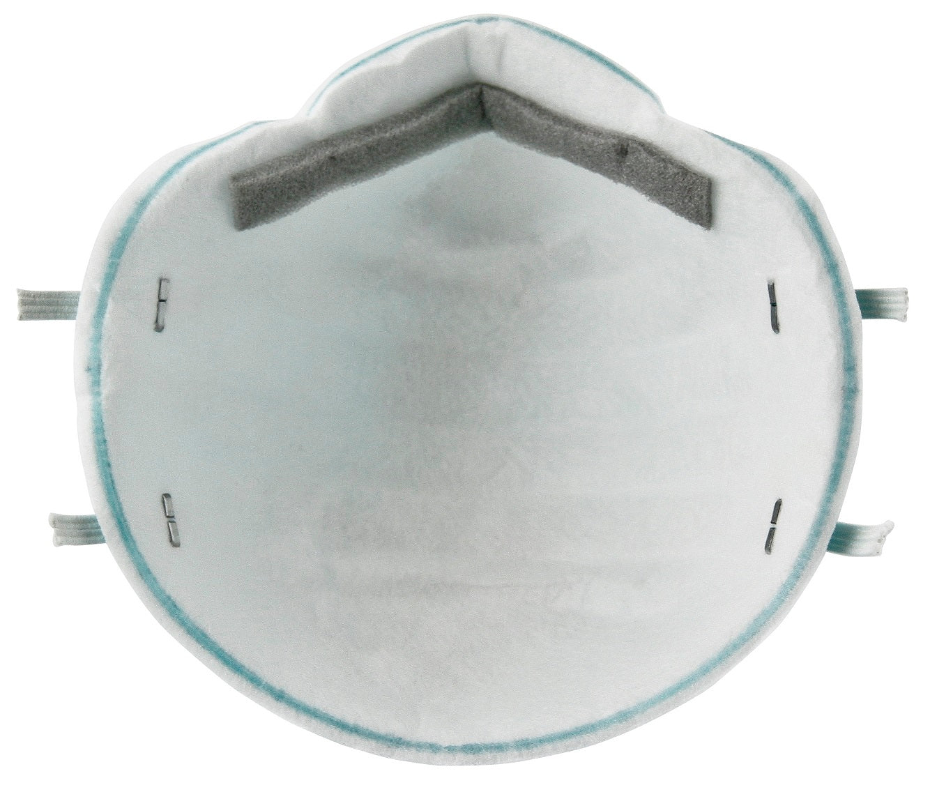 3M Canada 1860 NIOSH N95 Surgical Respirator Inside View Nose Foam