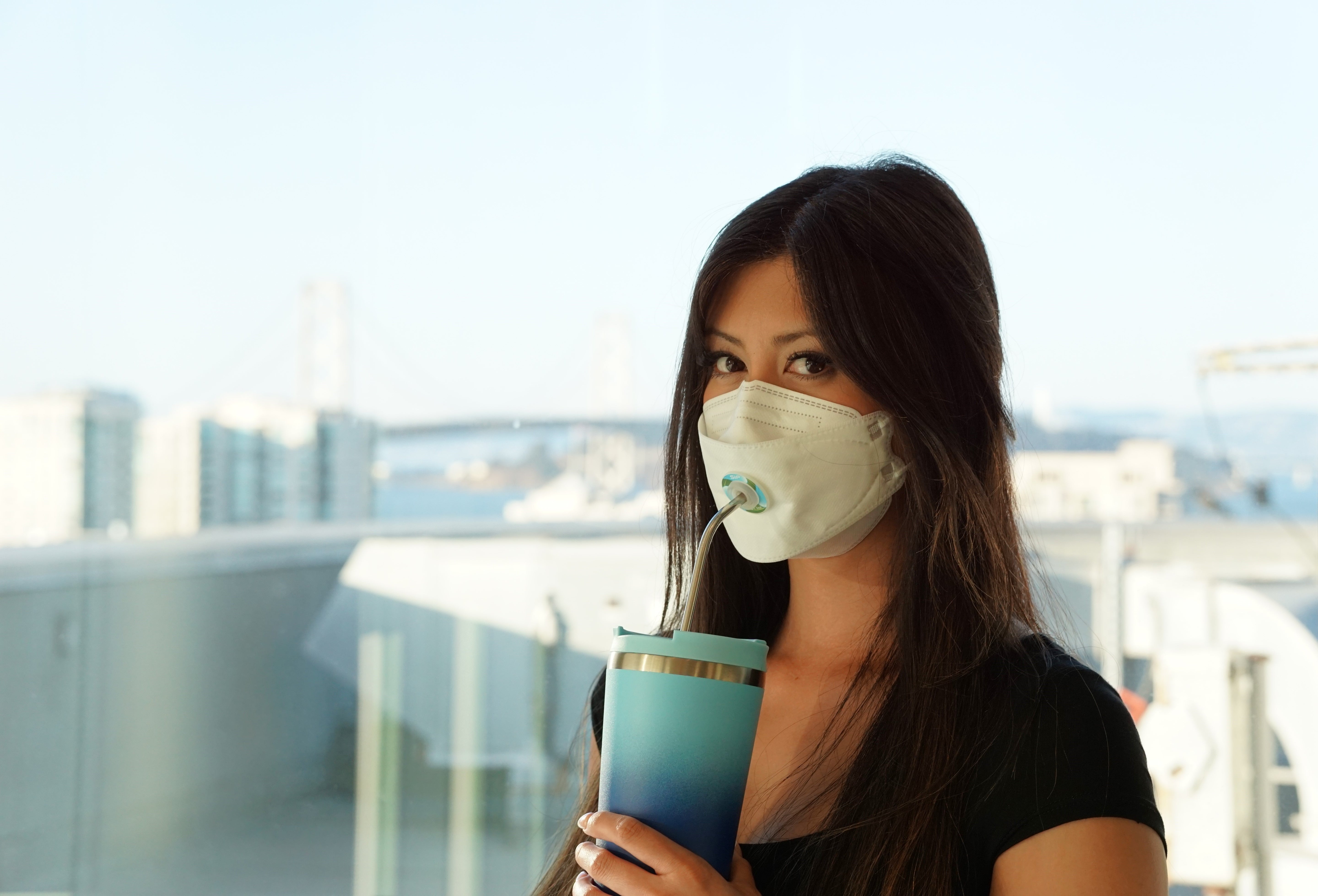 SIP Airtight Drinking Valve for Masks and Respirators