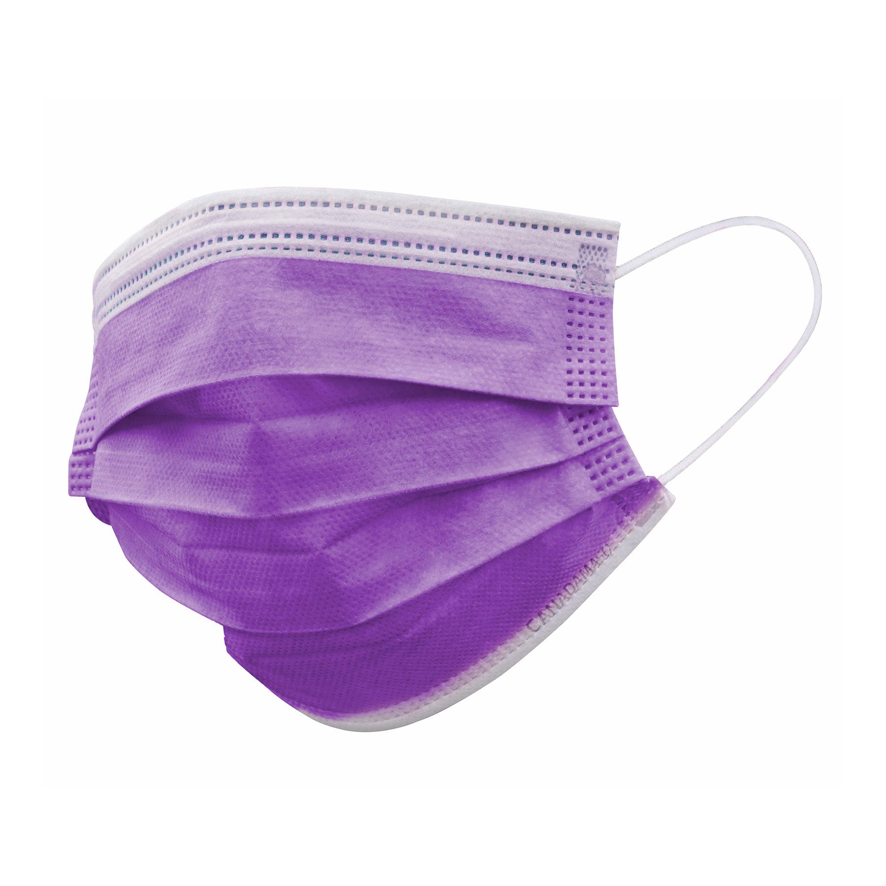 Canada Masq Purple anti fog face mask level 3 ASTM Made in Canada