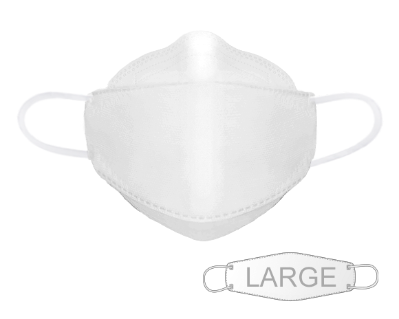 White Large Canada Masq CA-N95 respirator mask made in canada strong
